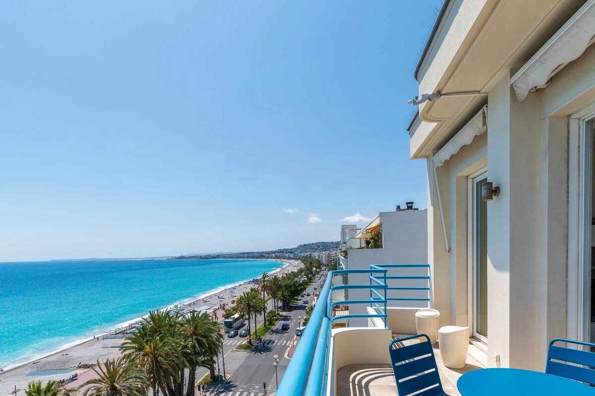 Vue mer depuis le balcon
